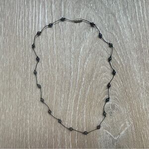 Blue and Purple Iridescent Choker Necklace